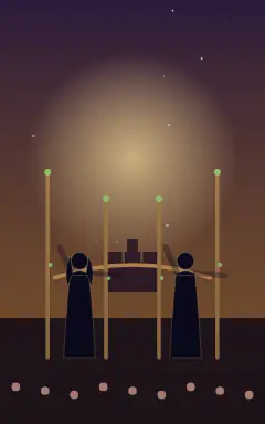 완드 4 (Four of Wands)