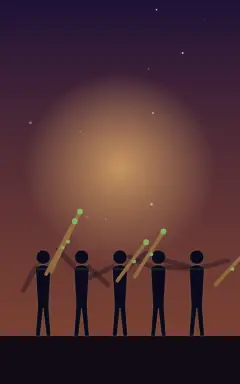 완드 5 (Five of Wands)