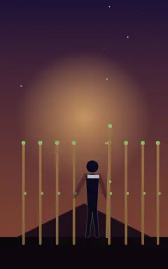 완드 9 (Nine of Wands)